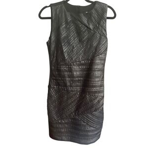 Rinascimento Black Cocktail‎ Mini Dress Italian Designer Little Black Dress M